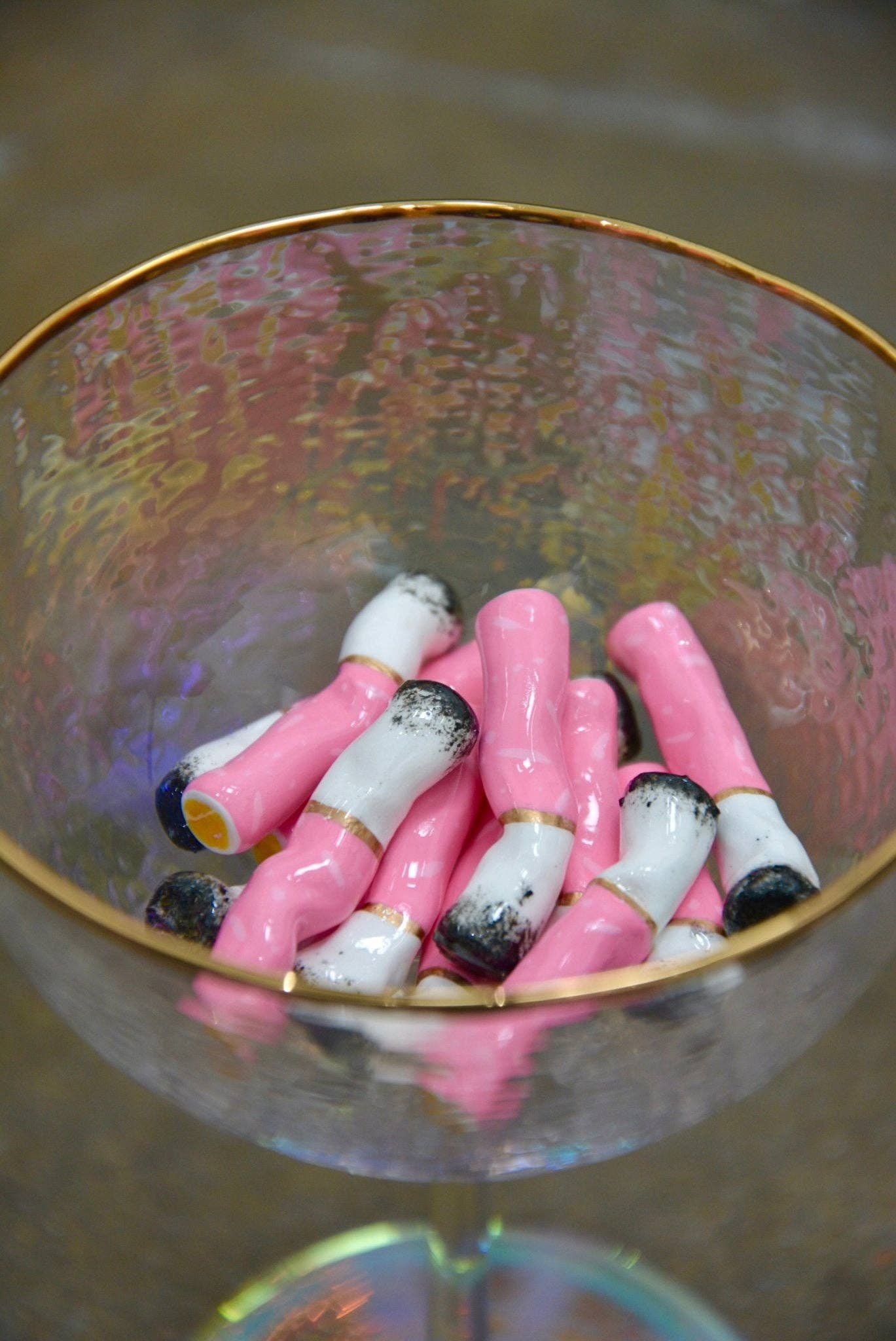 Pink Individual Cigarette