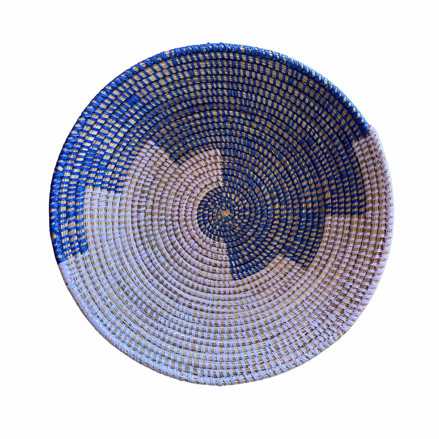 Lavender/Blue Woven Bowl