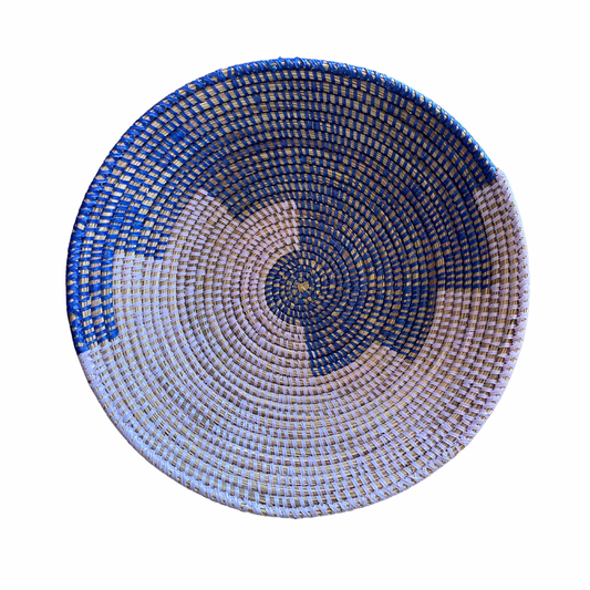 Lavender/Blue Woven Bowl