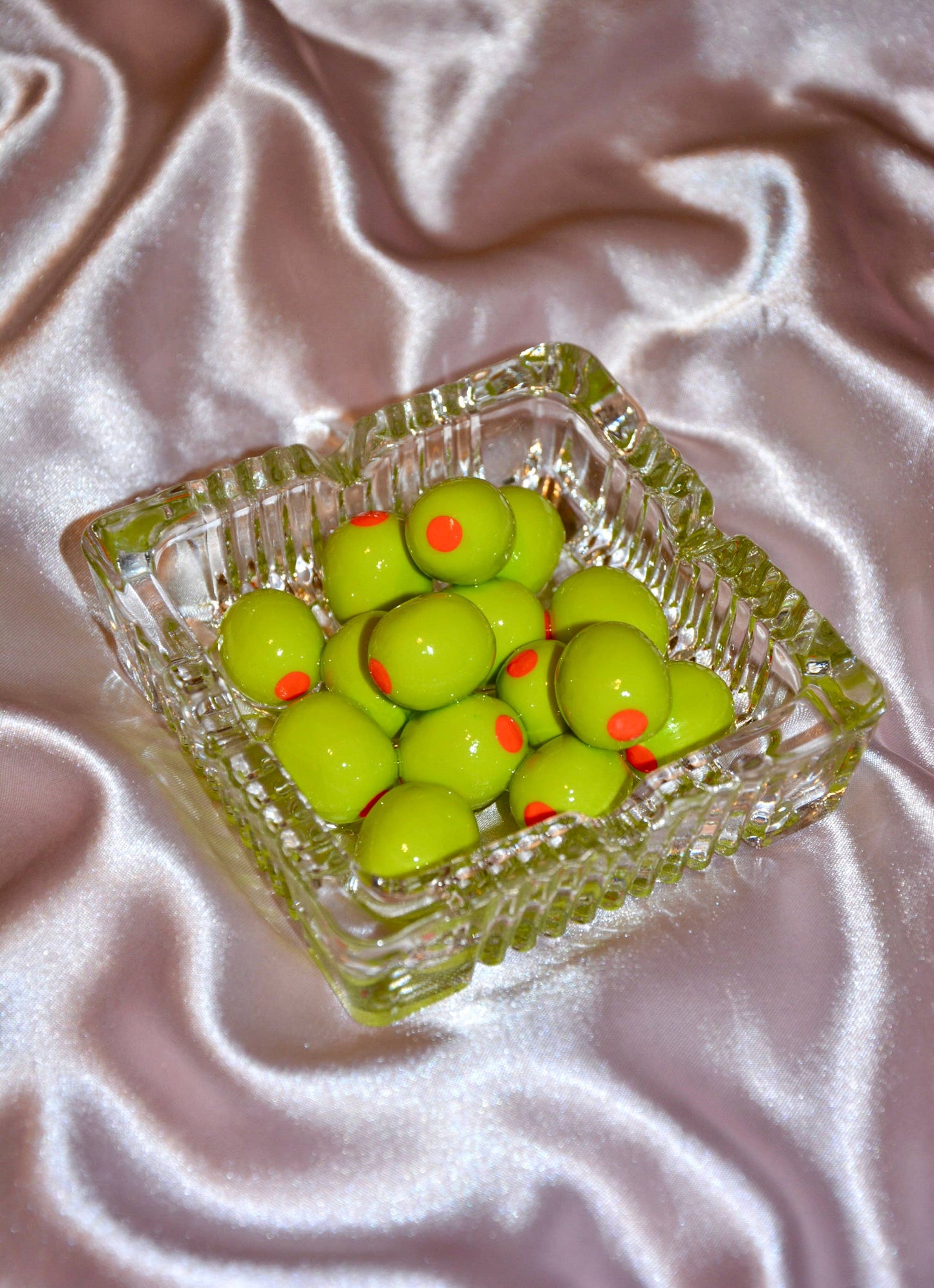 Olive Elegance Ashtray