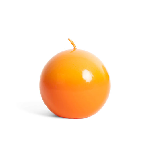 Orange Ball Candle