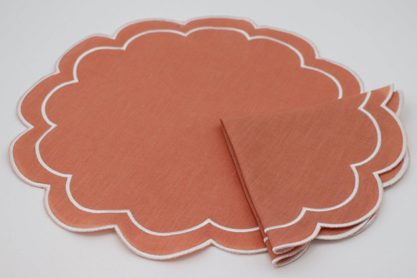 Salmon Sunset Placemat - Set of 4