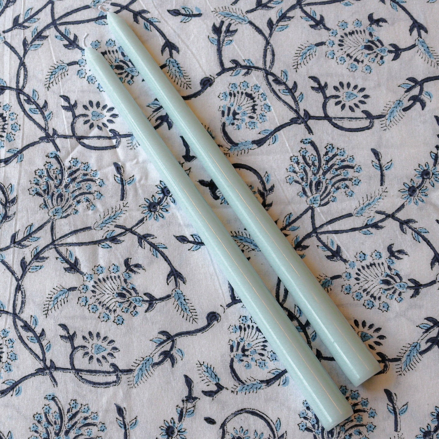 Baby Blue Cloud Taper Candle - Pack of 4 (Extra Tall)