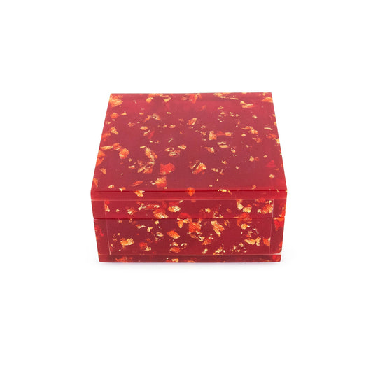Red Resin Box
