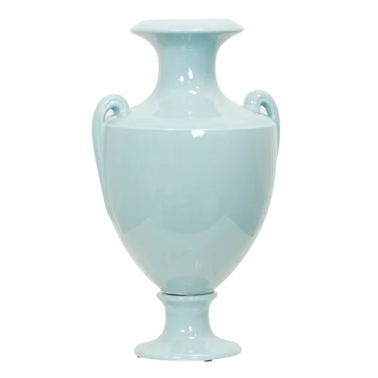 Pale Blue Ceramic Vase