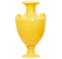 Yellow Ceramic Vase