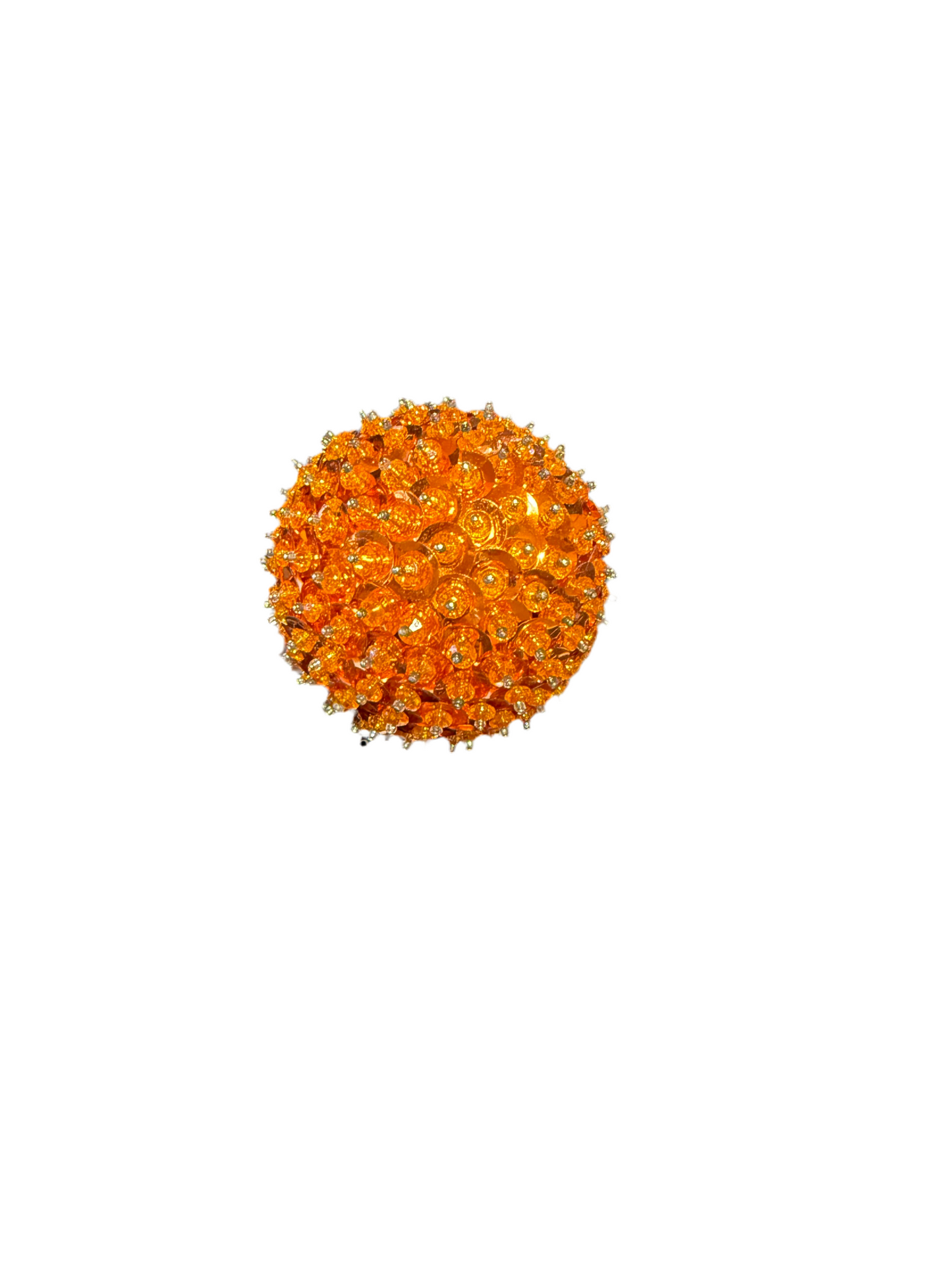 Vintage Beaded Orange