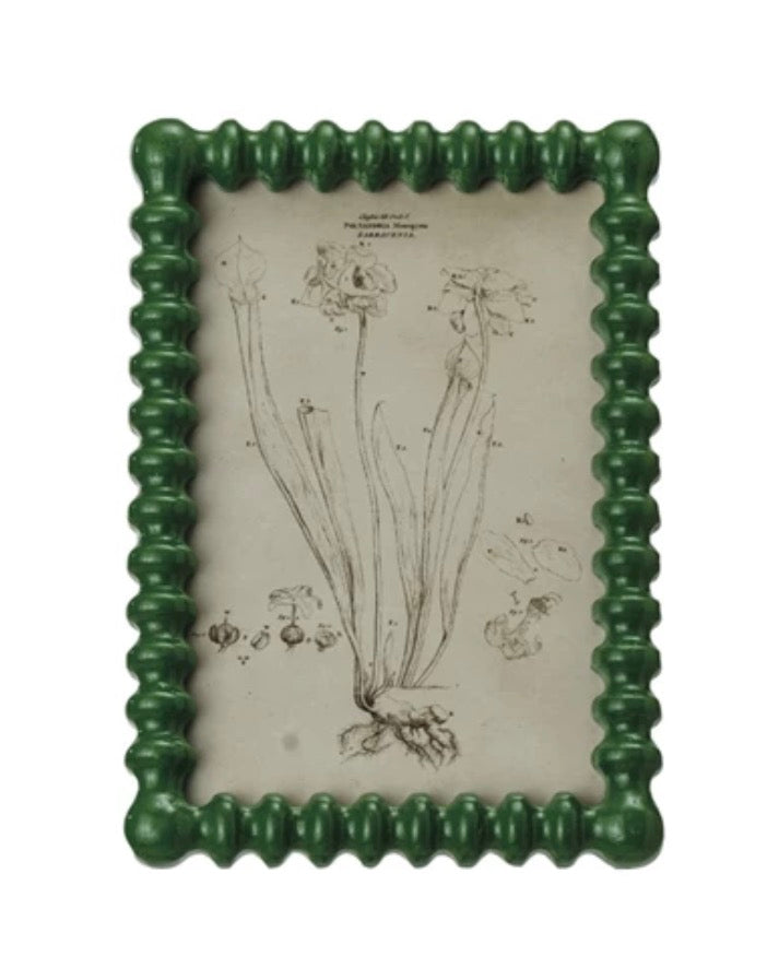 Wooden Picture Frame - Green