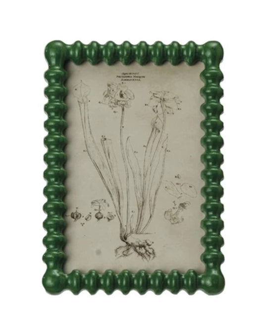 Wooden Picture Frame - Green