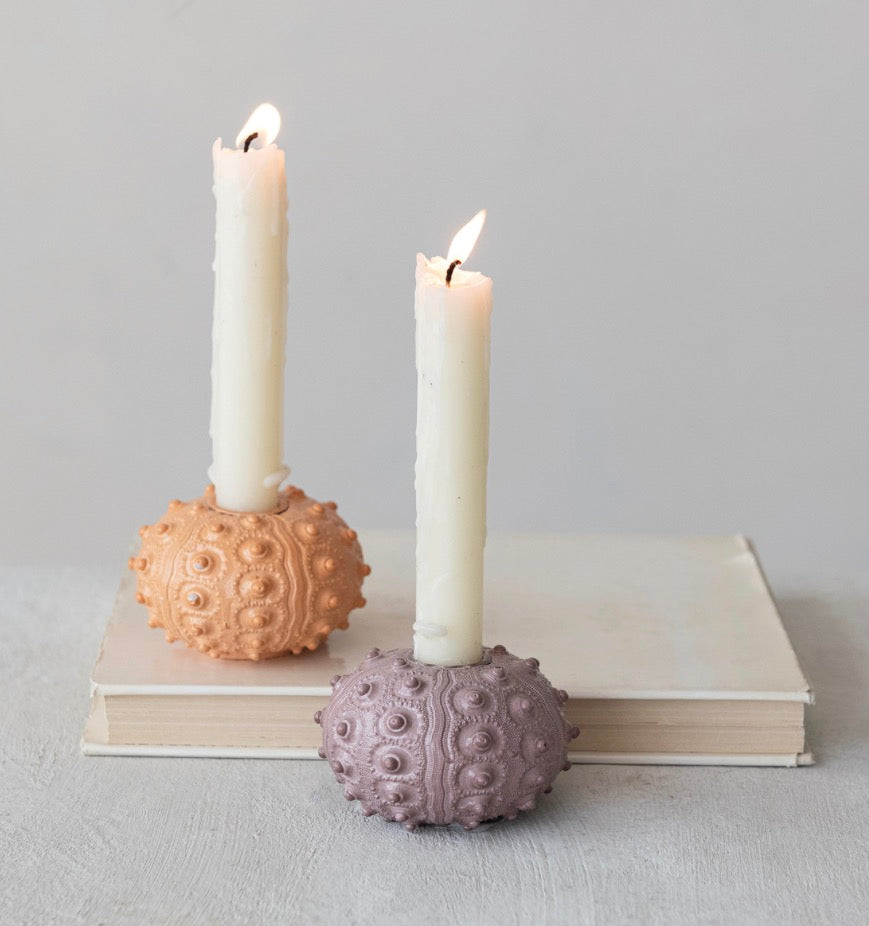 Sea Urchin Candle Holders