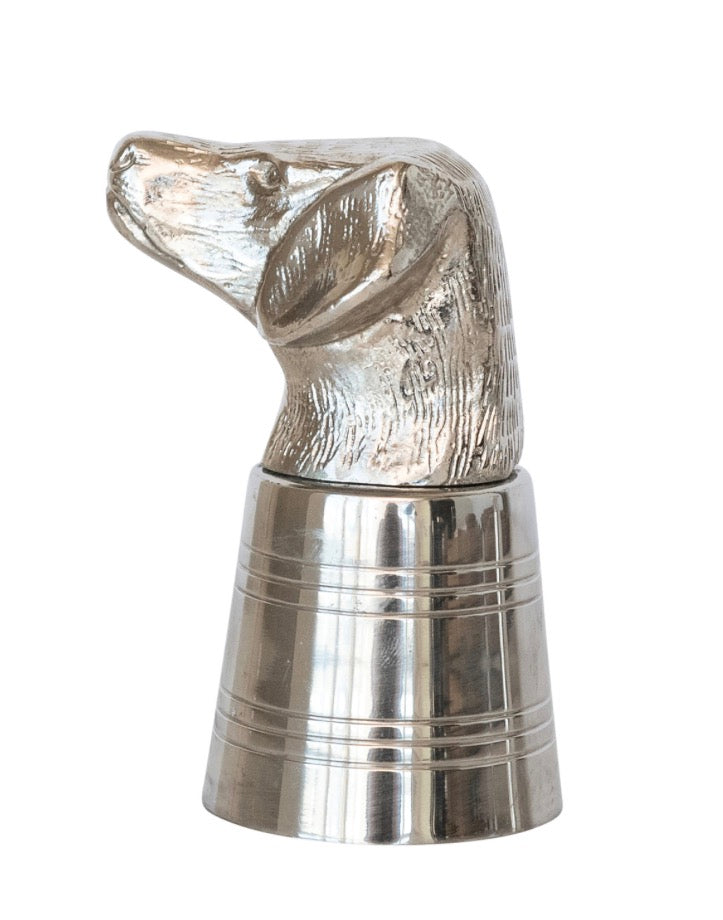 Dog Head Shot Glass