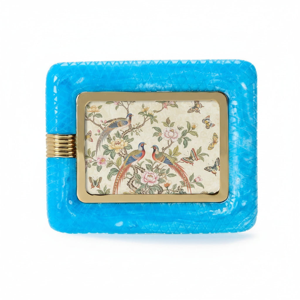 Blue Deco Frame - 5x7