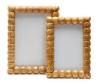 Small Light Brown Hand Carved Frame