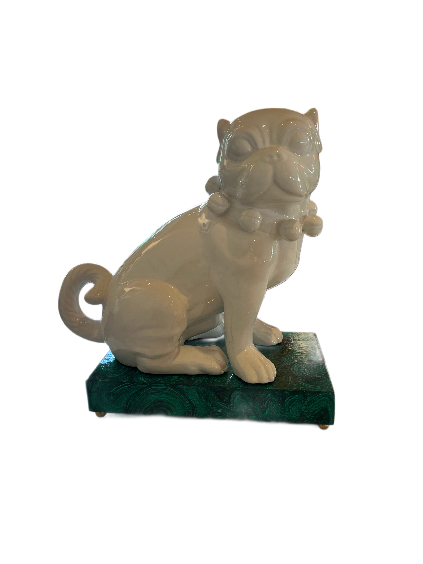 Foo Dog on Jade Pedestal