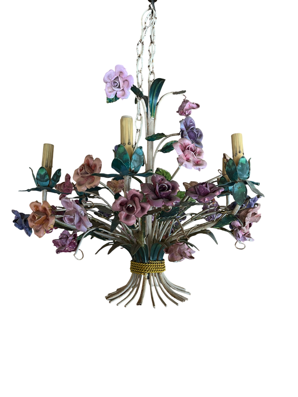 Large Rose Chandelier
