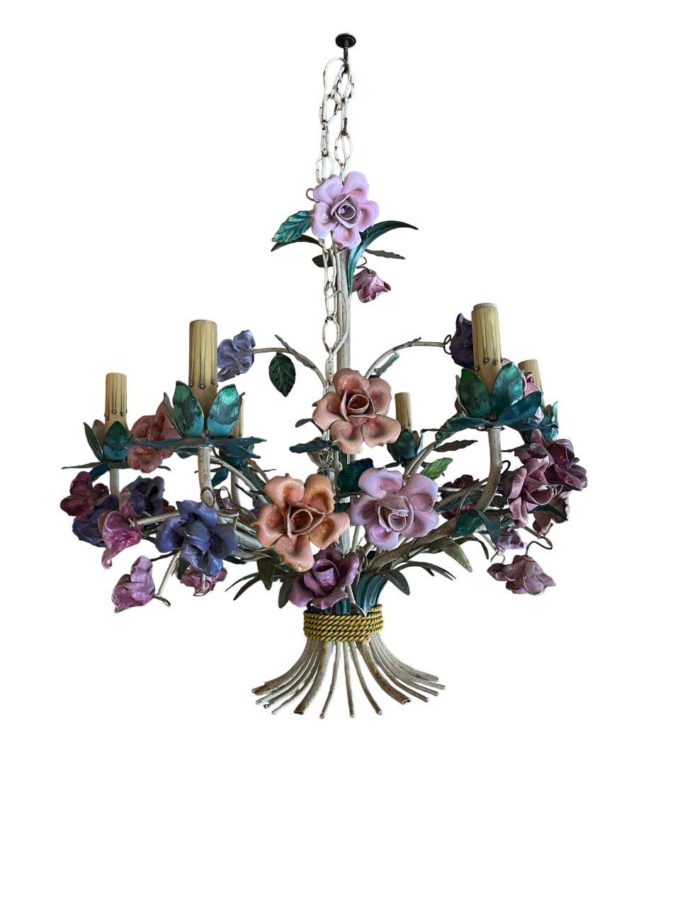 Large Rose Chandelier