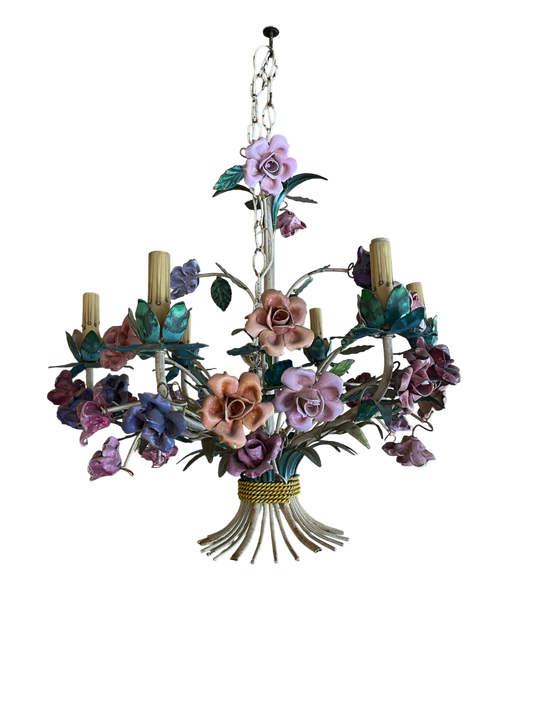 Large Rose Chandelier