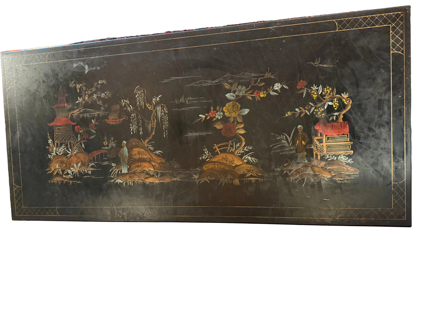 Black Lacquer Coffee Table