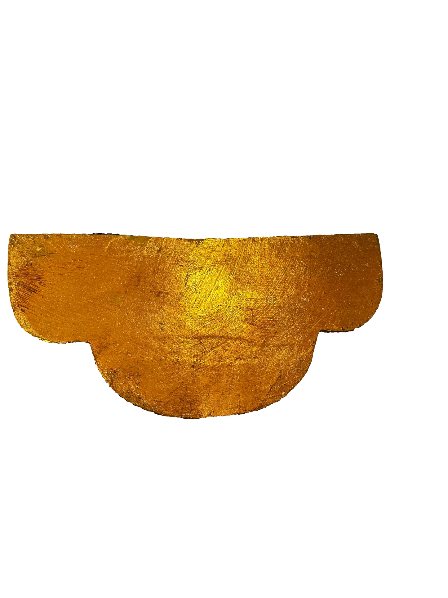 Gold Shell Wall Shelf