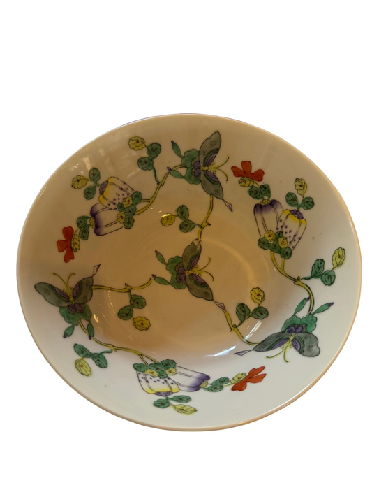 Vintage Painted Porcelain Bowl
