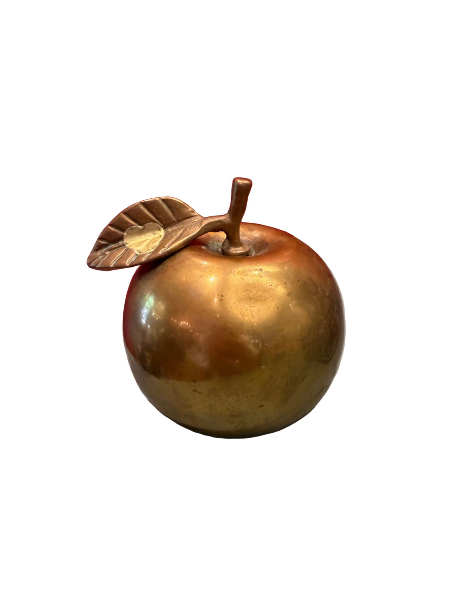 Vintage Brass Apple Bell