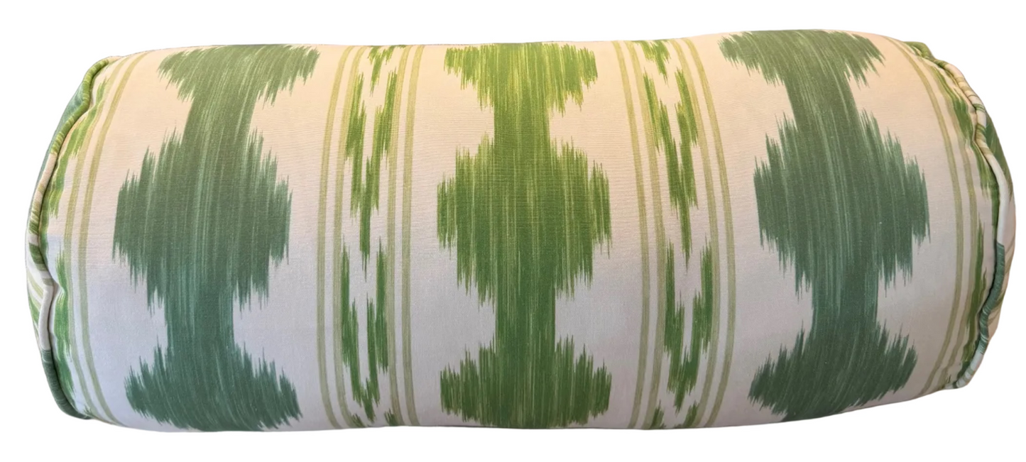 Brunschwig & Fils Ikat Bolster Pillow