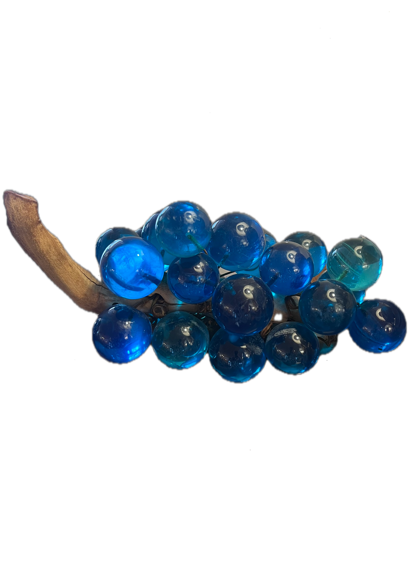 Vintage Blue Grape Cluster-Large