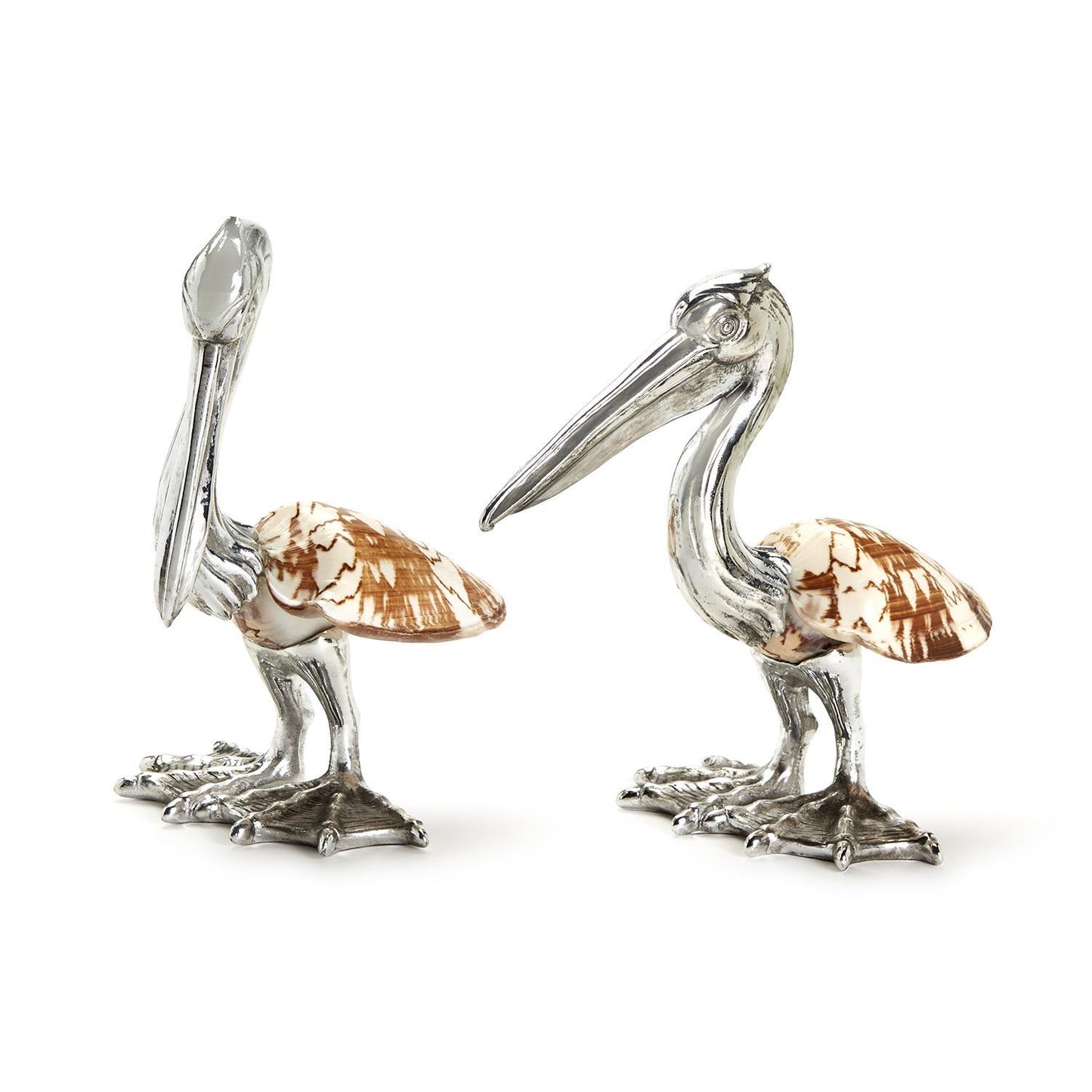Shell Sculpture Pelican Set