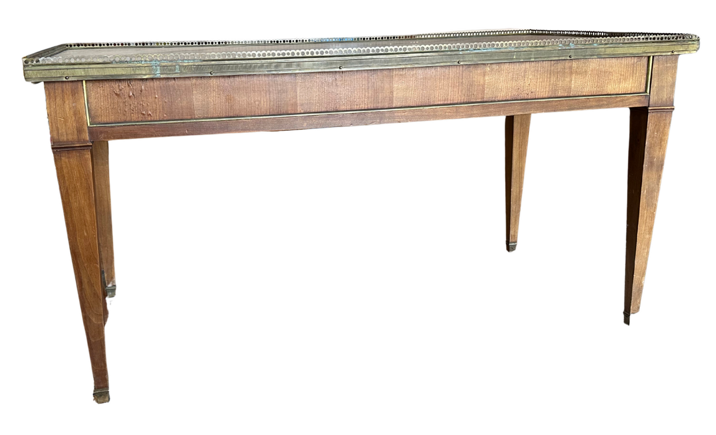 Louis XVI Coffee Table with Marble Top