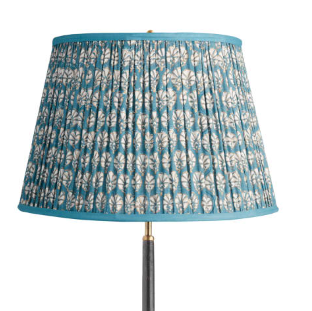 Turkish Blue Dervish Lampshade -18 inches