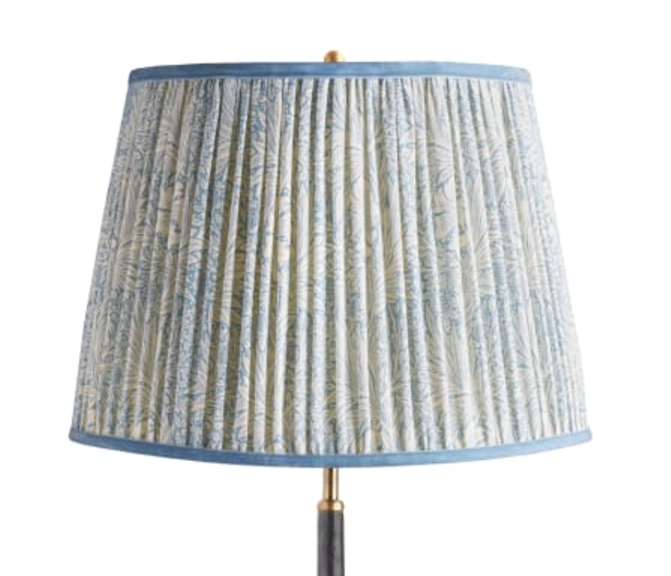 China Blue Marigold Lampshade -16 inch