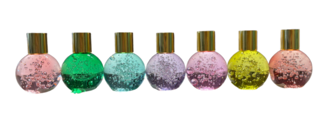 Crystal Ball Candle Holder