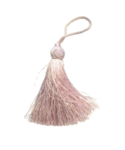 Pink Key Tassel