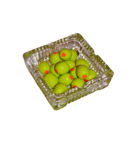 Olive Elegance Ashtray