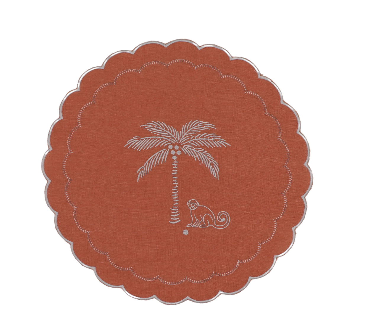 Salmon Sunset Simia Placemat - Set of 4