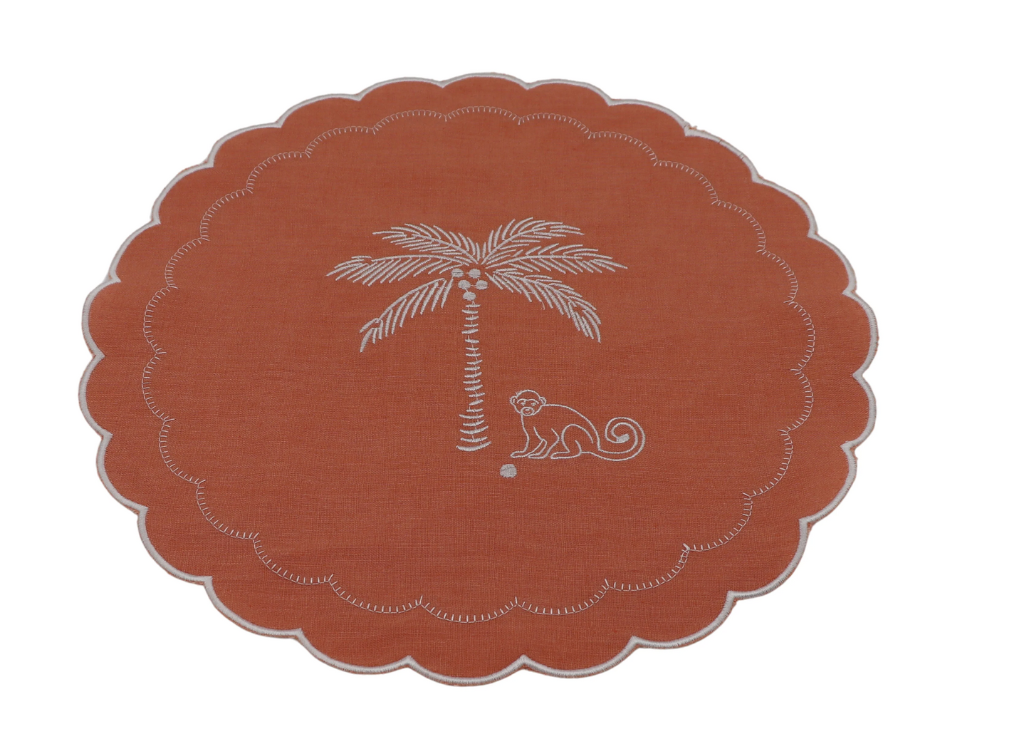 Salmon Sunset Simia Placemat - Set of 4