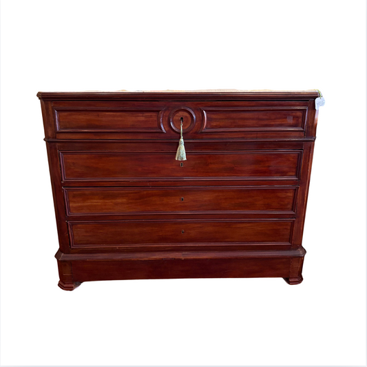 Antique Marbletop XL Chest