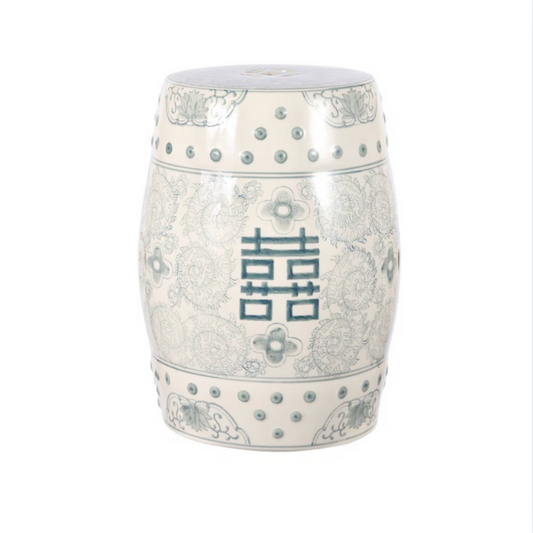 Sage Ceramic Stool