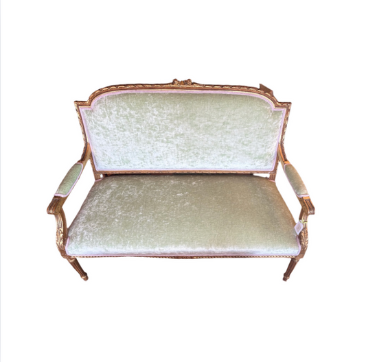 Velvet Settee