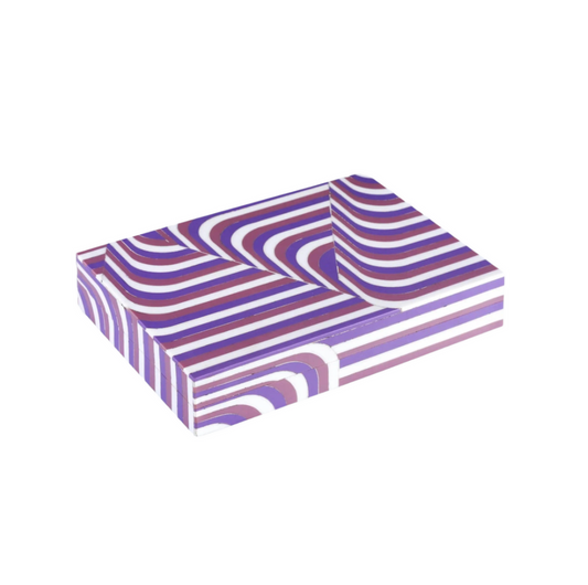 Resin Inlay Box Purple