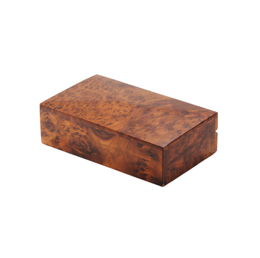Burl Wooden Keepsake Box