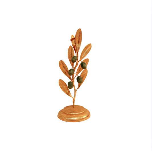 Olive Candle Holder