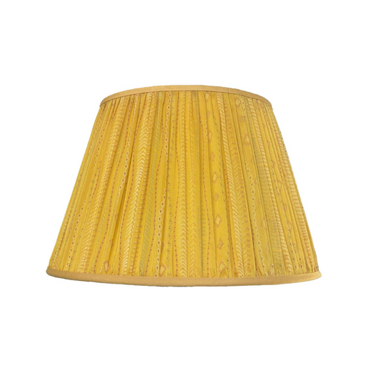 Yellow Silk Lampshade 20 in.