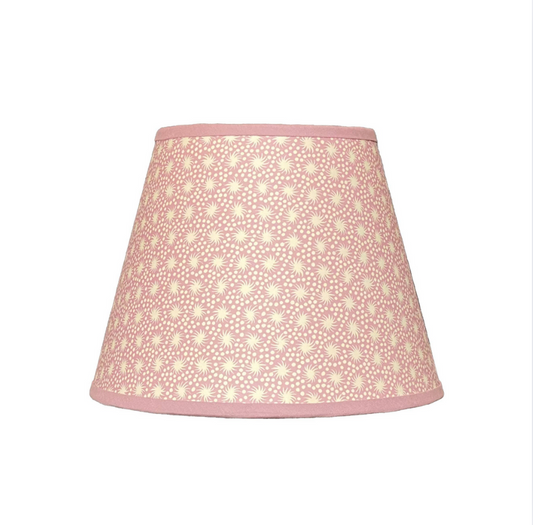 Pink Paper Lampshade 6 in.
