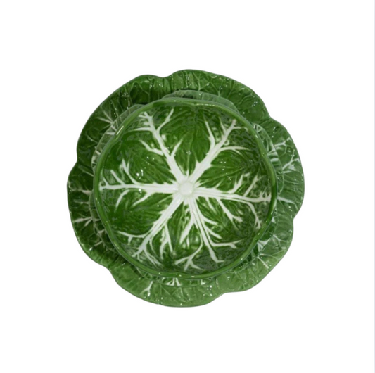 Dark Green - Cabbage Dinner Plates