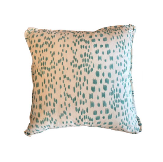 Les Touches Pillow - aqua