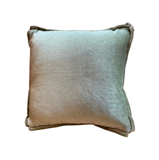 Green Mohair Pillow