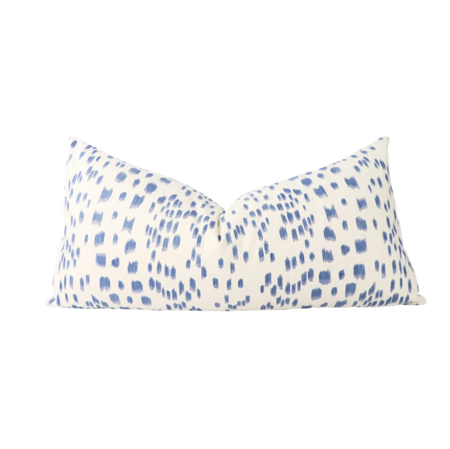 Les Touches Lumbar Pillow - navy