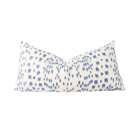 Les Touches Lumbar Pillow - navy