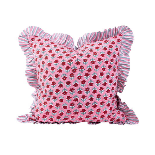 Ruffle Throw Pillow - Sabrina